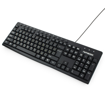Клавиатура проводная Гарнизон GKM-125 Black
