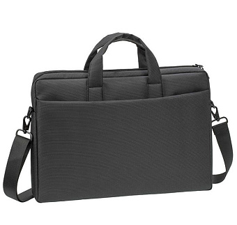 Сумка для ноутбука 15" Riva 8731 полиэстер, серая