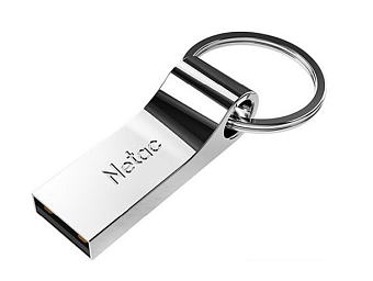 Флешка . 4Gb Netac U275 USB2.0, с кольцом, металлическая