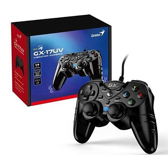Геймпад Genius GX-17UV USB 1.8м черный