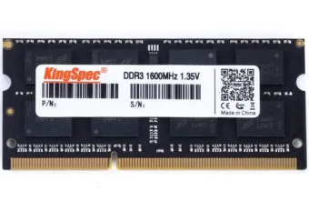 Модуль памяти SODIMM DDR3 8192Mb PC-12800 1600MHz Kingspec 1.35v