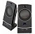 Акустическая система OKLICK OK-118 (2x2W, питание от USB) черный