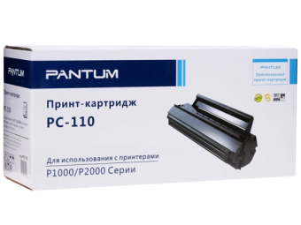 Картридж лазерный Pantum PC-110 для Pantum P1000/2000/P2050/5000/5005/6000/6005