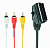 Кабель аудио-видео SCART< - > 3RCA (m)  1.8м, Cablexpert