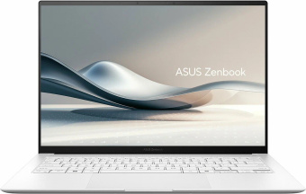 Ноутбук ASUS Zenbook S14 UX5406SA Ultra 7 258V/32G/1Tb SSD/Intel Arc/14"OLED WQXGA/Win11/White (белы