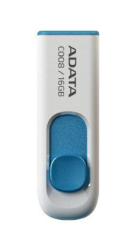 Флешка 16Gb ADATA [C008] USB белый/синий