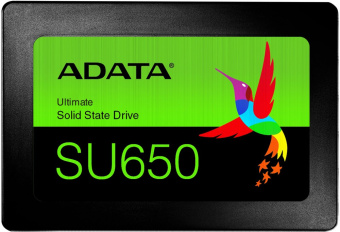 Накопитель SSD SATA 512Gb ADATA Ultimate SU650 (TLC 520/450 Мбайт/сек)