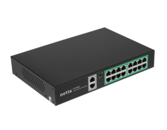 Коммутатор 18 port NETIS P116GC 1000 Мбит/с 16*PoE