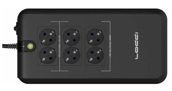 ИБП Ippon Back Verso 800 420Вт 800ВА черный