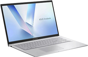 Ноутбук ASUS VivoBook X1704VA-AU1107 Core 7 150U/16G DDR4/1Tb SSD/Intel UHD/17.3"FHD/DOS/серебристый