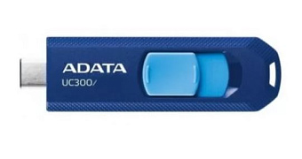 Флешка .64Gb ADATA UC300, USB 3.2 Type-C, синий/голубой
