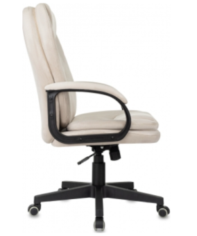 Кресло Бюрократ CH-668 светло-бежевый Holland 06 крестов. пластик