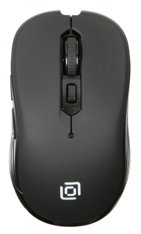 Мышь беспроводная Оклик 610MWC черный  USB/USB-C