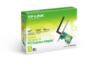 Сетевая карта PCI-E TP-Link TL-WN781ND (802.11b/g/n, 11/54/150, 2.4GHz)