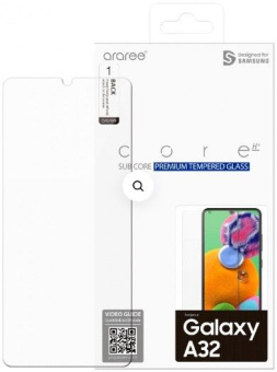 Защитное стекло для смартфона Samsung Galaxy M32 - araree by KDLAB прозрачное