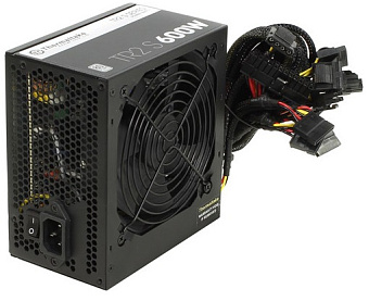 Блок питания 600W Thermaltake TR2 S (120mm, 24+8pin, 2*8pin, 5*Sata, 4*IDE)