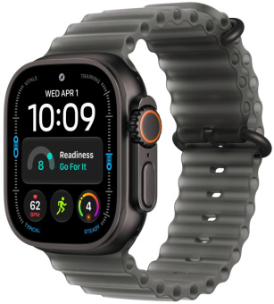 Смарт-часы Apple Watch Ultra 4 49mm Black Titanium Ocean Band TransluBlack