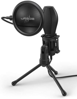 Микрофон Hama Stream 400 Plus USB проводной черный