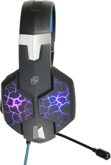 Наушники проводные Oklick HS-L930G Snorter (мониторные полноразмерные, 20-20 000 Гц, 105дБ, звук 7.1, 2м, USB)