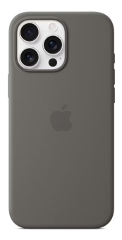 Чехол для смартфона Apple iPhone 16 Pro Max 6.9" - Silicone Case (Button, Magsafe) Gray