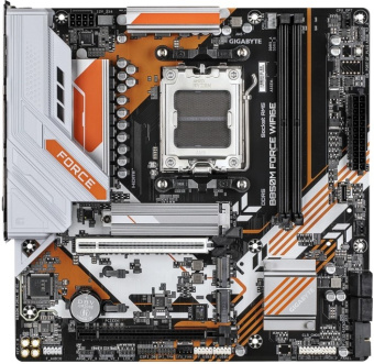 Материнская плата Socket AM5 Gigabyte B850M FORCE WIFI6E (B850) 2*DDR5 HDMI DP mATX