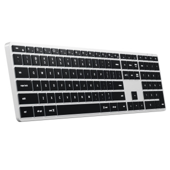 Клавиатура беспроводная Satechi Slim X3 Bluetooth Keyboard Silver
