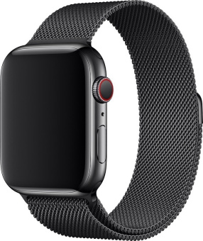 Ремешок Gurdini Milanese Loop Apple Watch 38/40/41mm Space Black