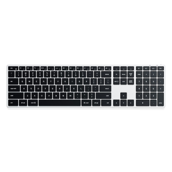 Клавиатура беспроводная Satechi Slim X3 Bluetooth Keyboard Silver