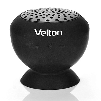 Портативная акустика VELTON VLT-SP111BTBl (3W, Bluetooth) черный