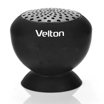 Портативная акустика VELTON VLT-SP111BTBl (3W, Bluetooth) черный