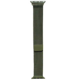 Ремешок Gurdini Milanese Loop Apple Watch 42/44/45/49mm Pine Green