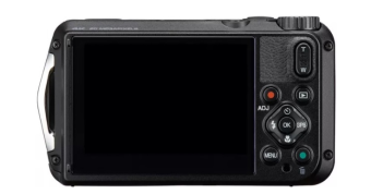 Цифровая фотокамера Pentax WG-8 GPS (CMOS, 20Mpx, SD) черно-зеленый