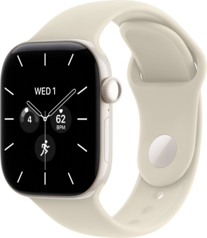 Смарт-часы Apple Watch Series 12 42mm Ceramic Sport Band Pearl White (белый)