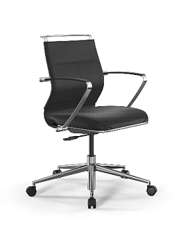 Кресло Кресло МЕТТА ErgoLife S W M4-192K - ЭкоКожа(Экстра) Черный