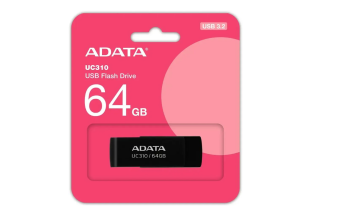 Флешка .64Gb ADATA [UC310] USB3.2, черный