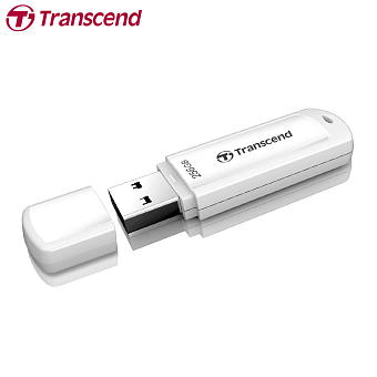 Флешка 256Gb Transcend JetFlash 730 USB3.0, белый