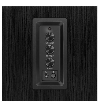 Акустическая система SVEN SPS-614 2.0 (2x20W, Bluetooth, дерево, черный)