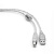 Кабель USB2.0 Am < - > Bm  3.0м, Cablexpert, экран, феррит.кольцо, прозрачный, пакет