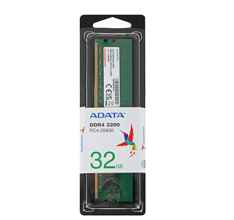 Модуль памяти DDR4 32Gb PC4-25600 3200MHz AData