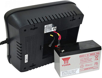 ИБП Powercom Spider  SPD-850N 850 ВА (8 х Euro розеток: 4 с резервным питанием, 4 с фильтрацией)