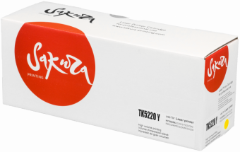 Картридж лазерный Sakura SATK5220Y (TK-5220Y) для Kyocera Mita ECOSYS p5020cdn,p5021cdw,m5221cdn,m5521cdw, желтый
