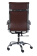 Кресло Бюрократ CH-993 (эко.кожа, мех. качания, крест. металл хром, до 120 кг) Коричневый