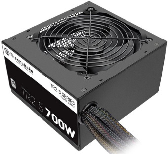 Блок питания 700W Thermaltake TR2 S (120mm, 24+8pin, 2*8pin, 6*Sata, 5*IDE)