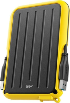 Внешний жесткий диск 2Tb Silicon Power Armor A66 2.5" USB3.0 Black-Yellow