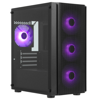 Корпус XASTRA A402M ARGB mATX чёрный