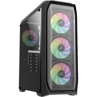 Корпус Zalman N5 MF (MidiTower, 2*USB2.0, 1*USB3.0, ATX, без БП) чёрный