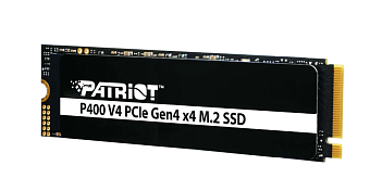 Накопитель SSD M.2 1Tb Patriot P400VP1TBM28H (PCI-E 4.0 x4, 7000/4800 Мбайт/сек)