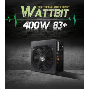 Блок питания 400W Zalman [ZM400-XEII] (120mm, 24+8pin, 2*8pin, 4*Sata, 3*IDE)