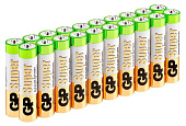 Элемент питания AA, 1.5V, 20шт, GP Super Alkaline 15A (щелочные)