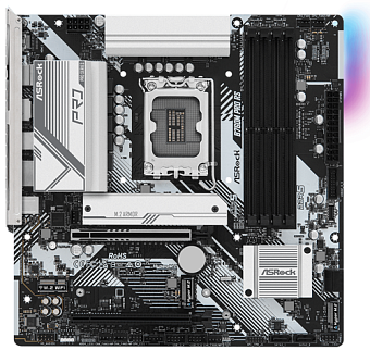 Материнская плата Socket-1700 ASRock B760M PRO RS (B760) 4*DDR5 HDMI DP mATX